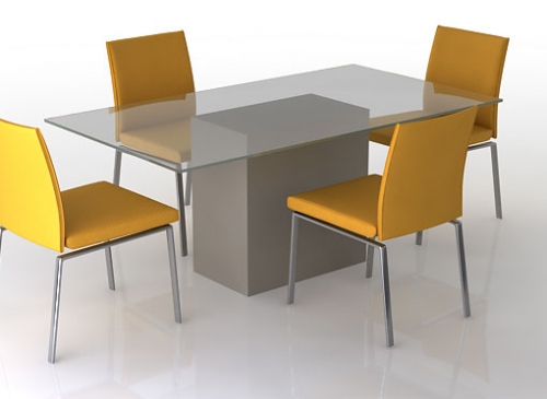 Remington designer dining room table