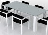 Outdoor furniture designer Lix table and Chairs