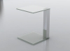 Athena Side Table Glass Metal Furniture