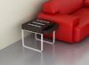 Evoque side table Wood metal Furniture