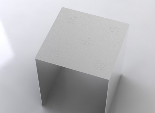 Sinclair side table metal furniture 