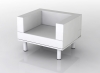 Rok Outdoor armchair Designer Furniture UK