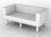 Rok Outdoor Bench Seat UK designer Furniture